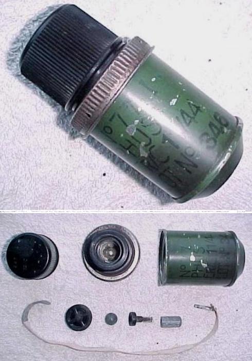 British WW2 No77 White Phosphorous Grenade - Click Image to Close